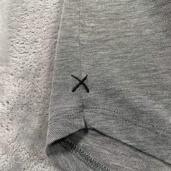 Cuts Clothing Polo Shirt Mens Medium Curve Hem Performance Technical Stretch - Picture 5 of 7